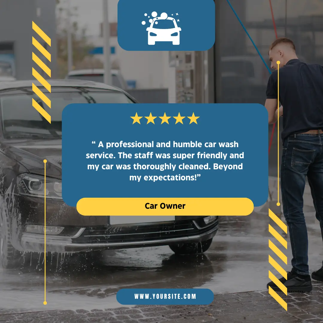 Automotive Google Review Template Example