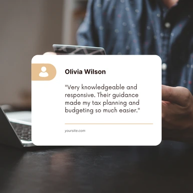 Free Client Review Template for Finance & Investment Services
