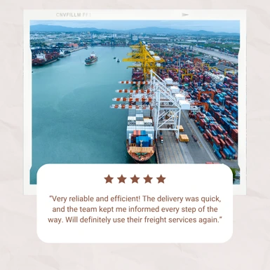 Customer Review Template for Logistics Companies | Free Example