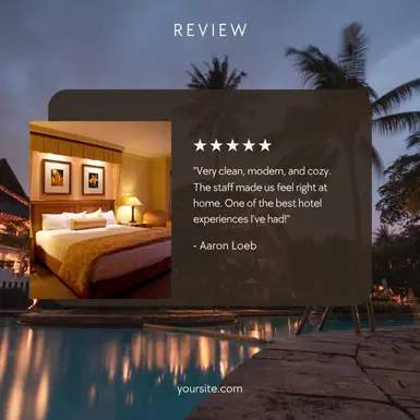 Editable Hotel Review Template – 100% Free
