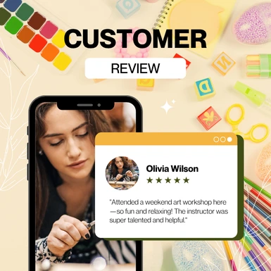 Free Template for Craft Business Google Reviews
