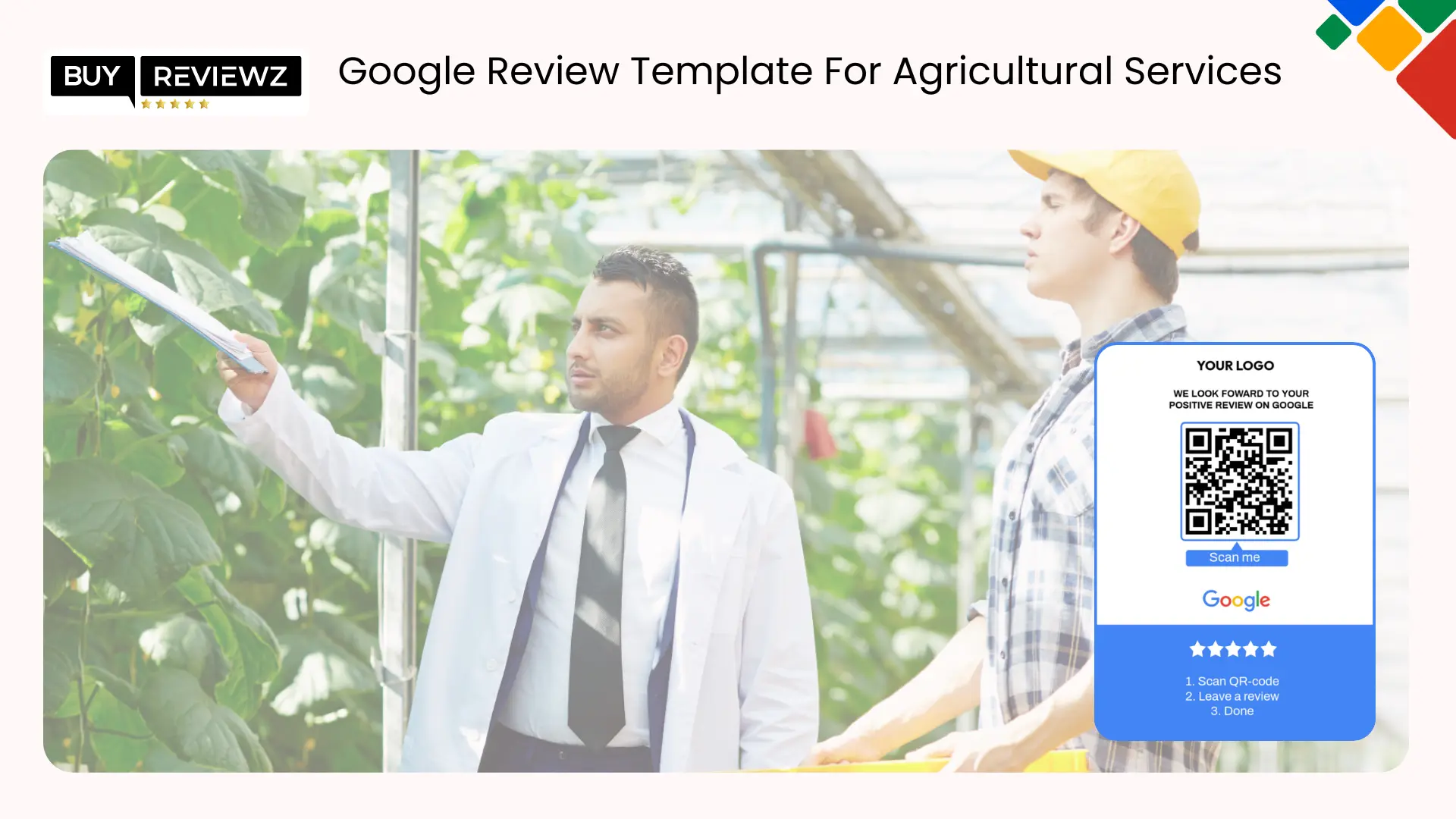 Google Review Template for Agricultural Services: Cultivate Trust with Customer Feedback