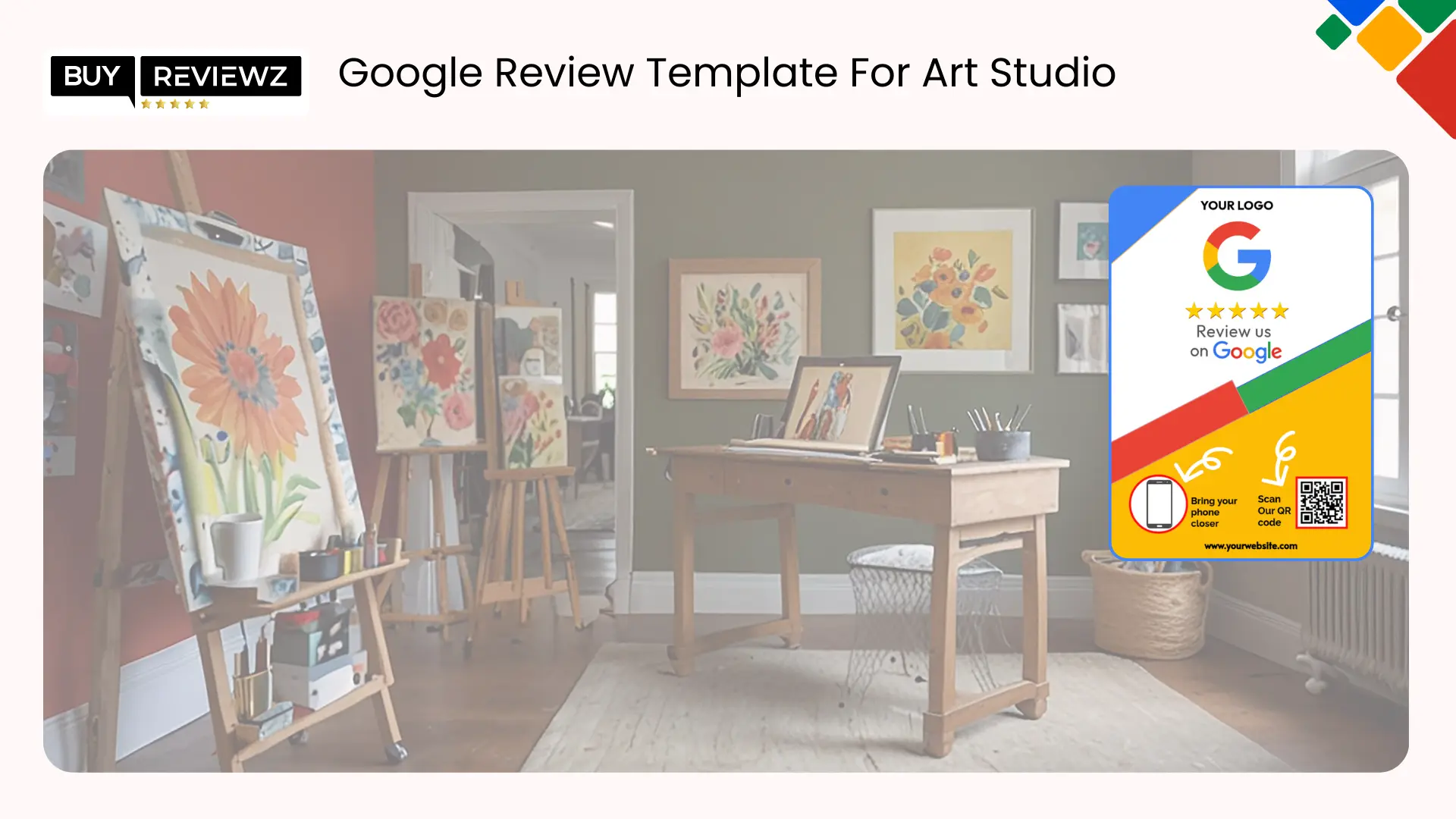 Google Review Template for Art Studio: Showcase Creativity with Client Testimonials