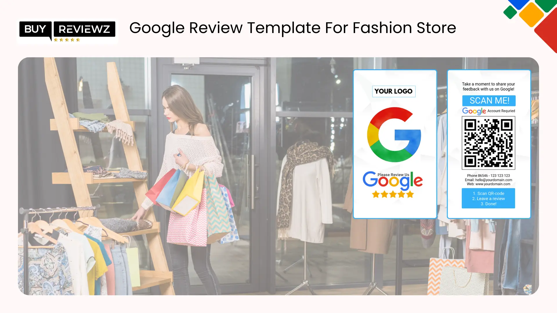 Google Review Template for Fashion Store: Boost Style Credibility with Customer Reviews