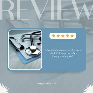 Google Review Template for Health Care