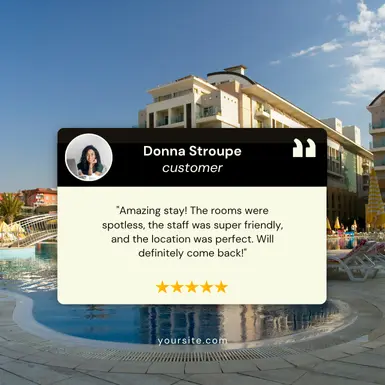 Customer Feedback Template for Hotels – Free Download