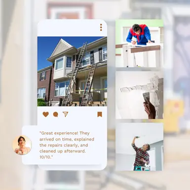template works well for Home Repair services