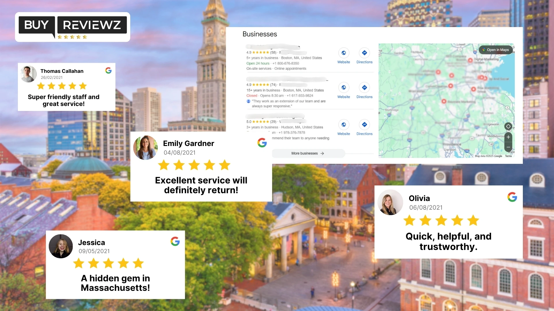 The Power of Google Reviews for Massachusetts-Based Businesses