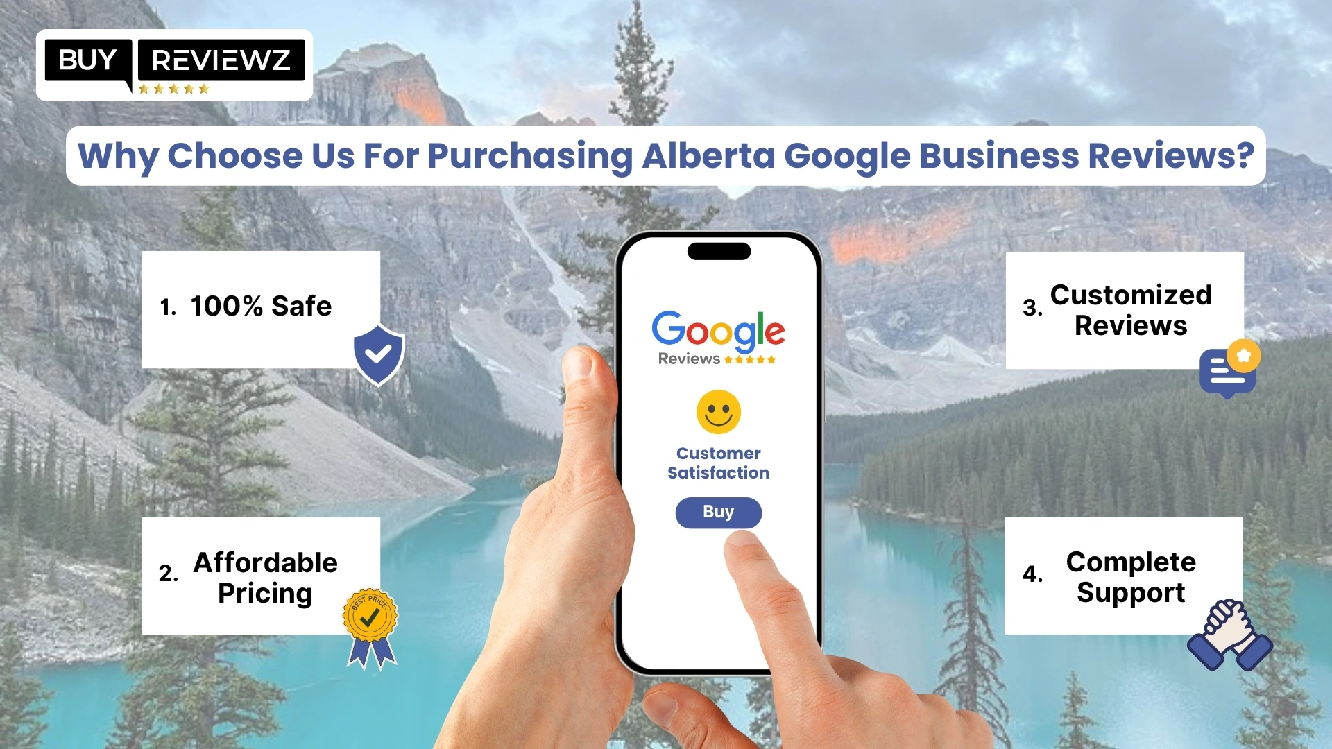 Why Choose Us For Purchasing Alberta Google Business Reviews?
