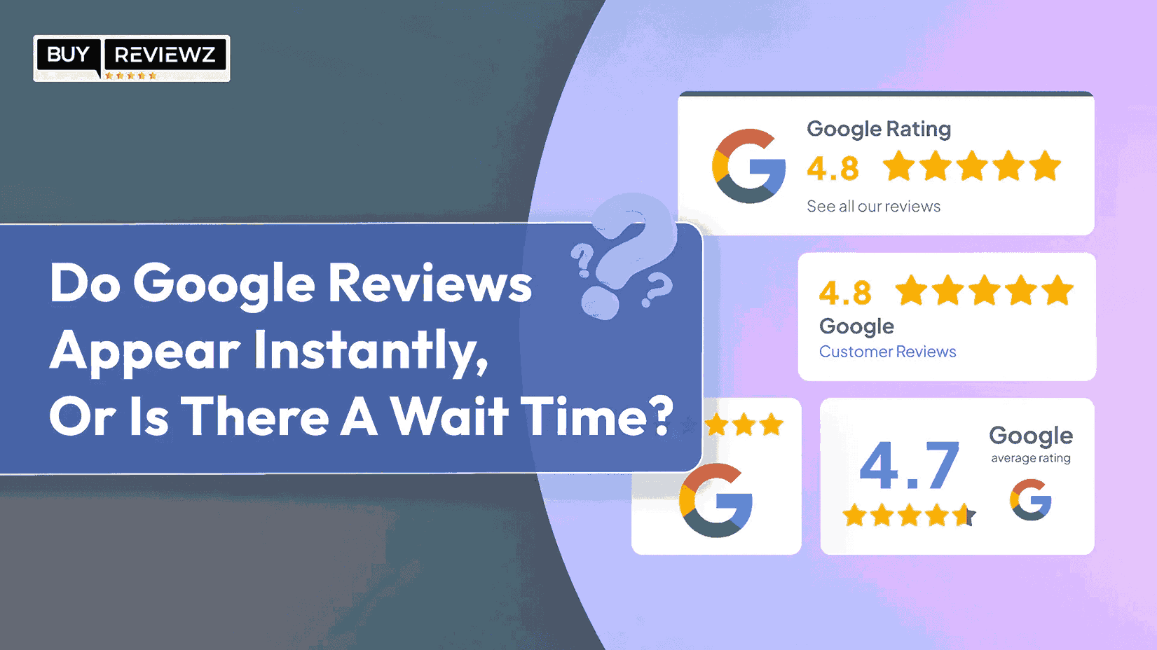 Do Google Reviews Appear Instantly