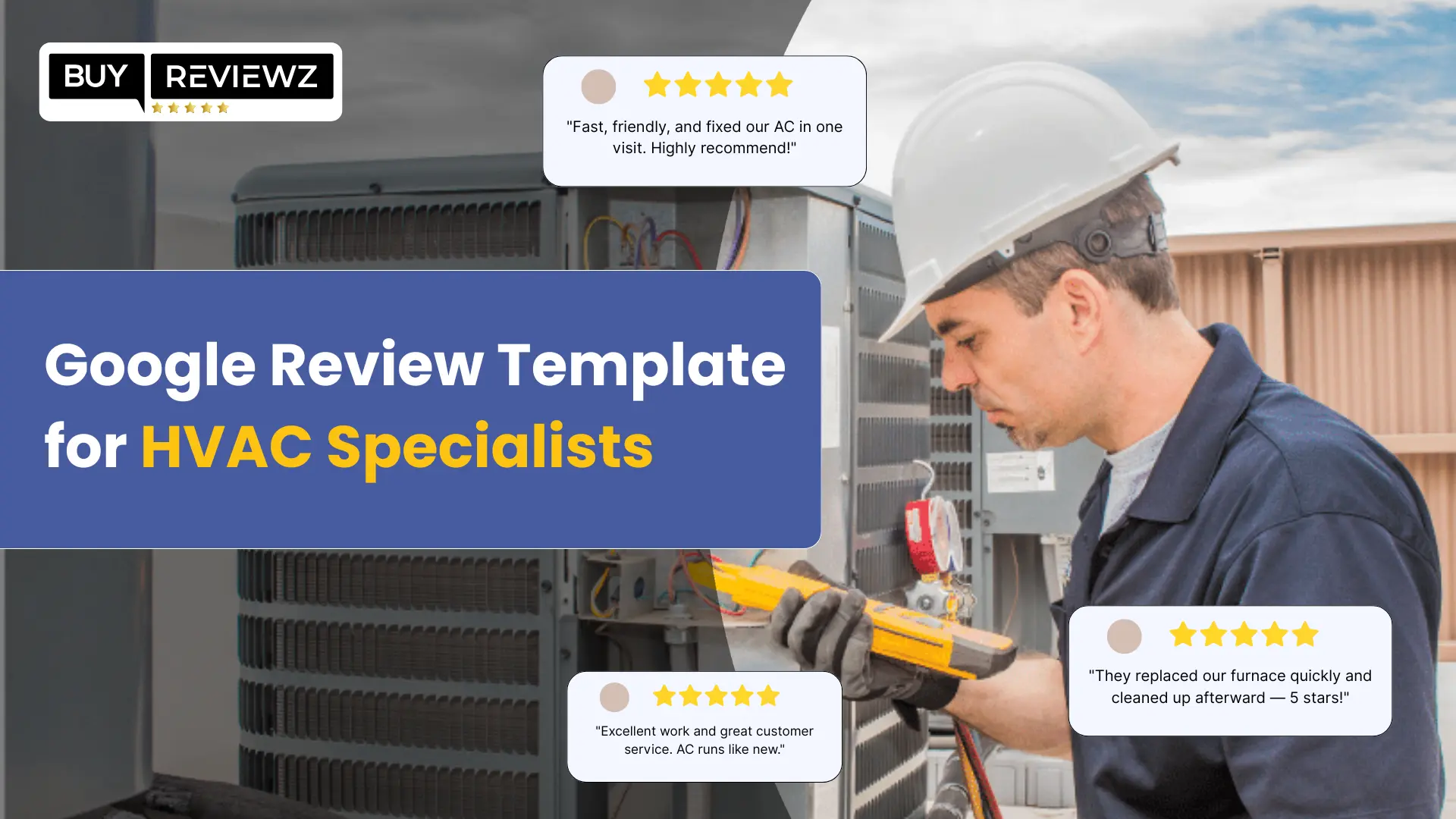 Boost Your HVAC Business with Google Review Template