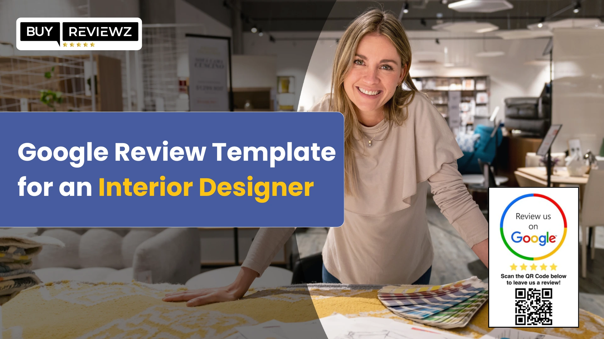Client feedback template for interior design services