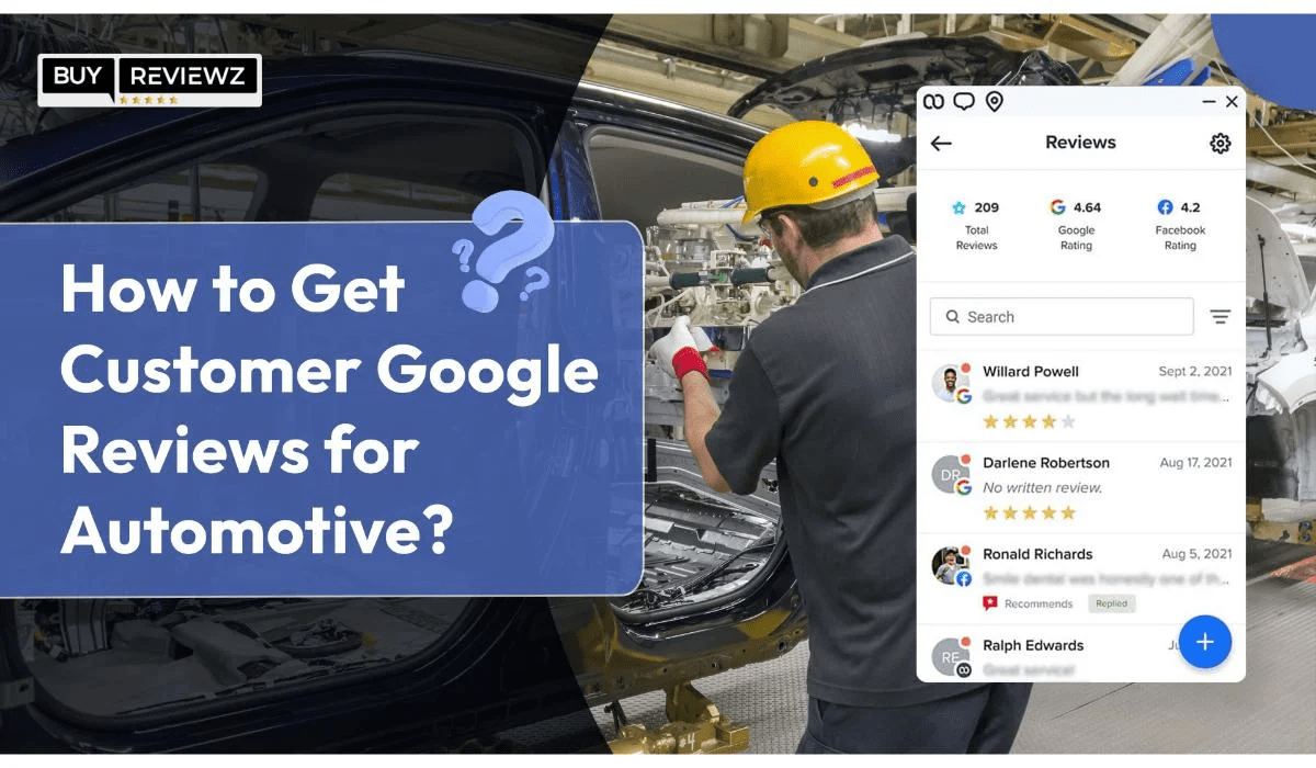 How To Get Google Reviews For Automotive Business