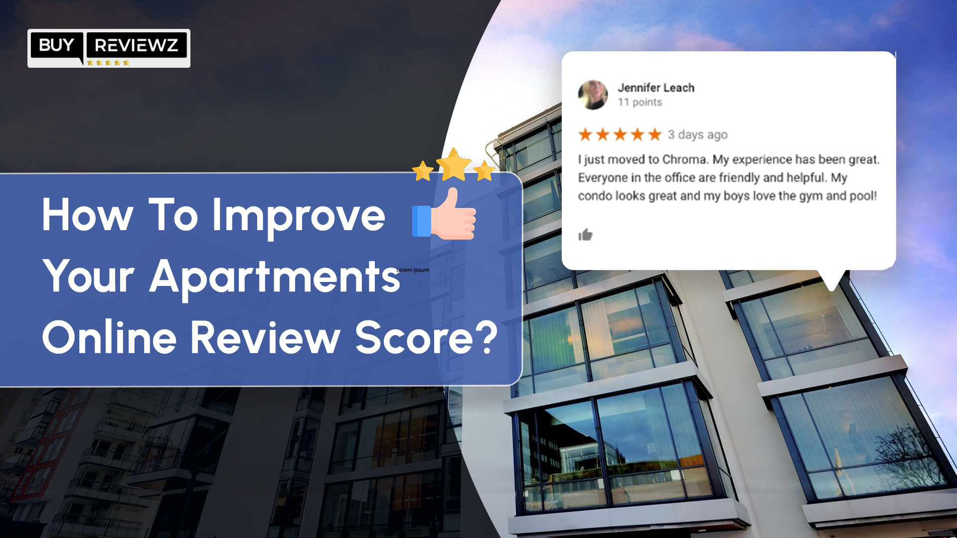 How To Improve Your Apartments Online Review Score