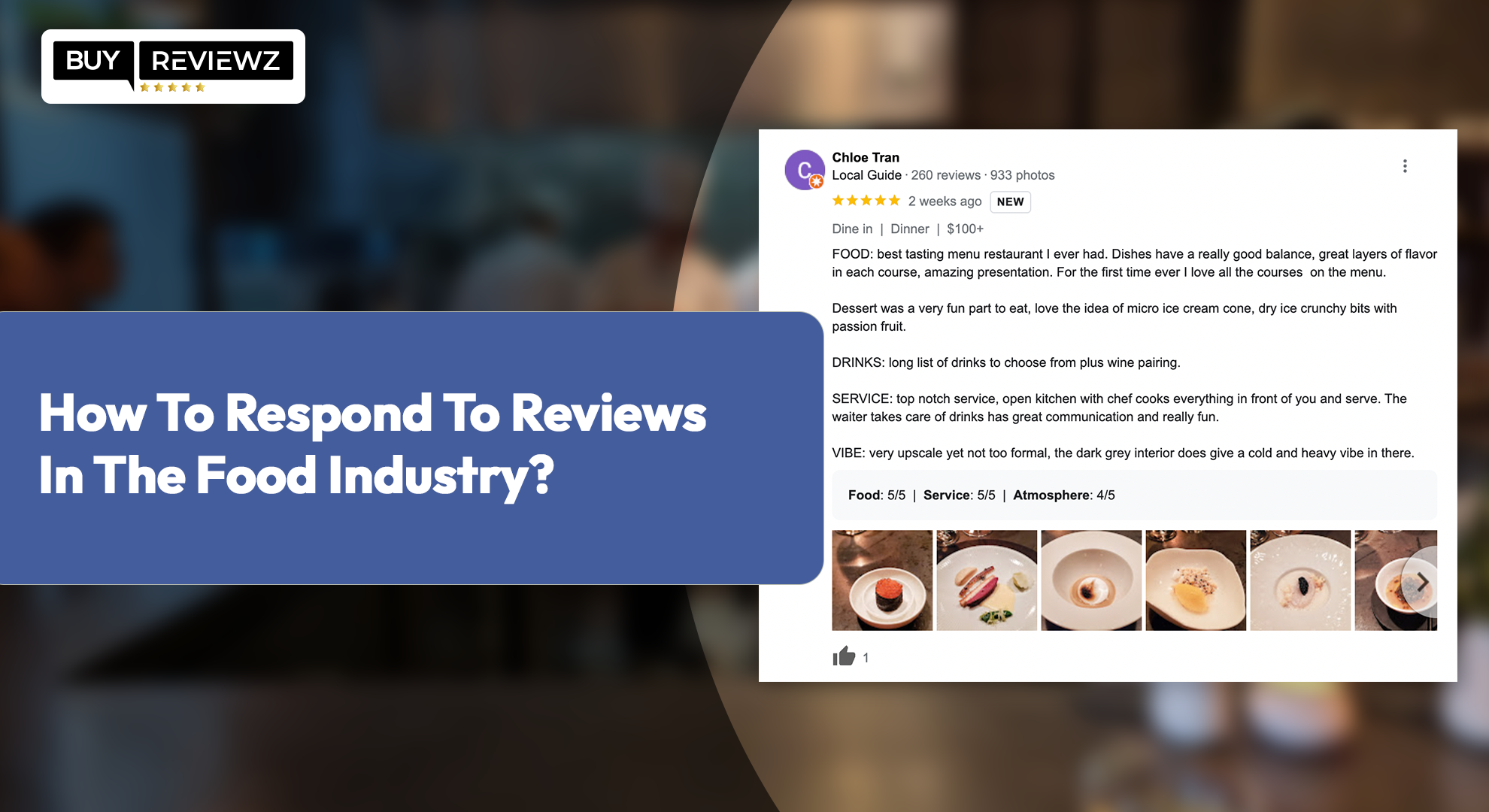 How to Respond to Reviews in Food Industry