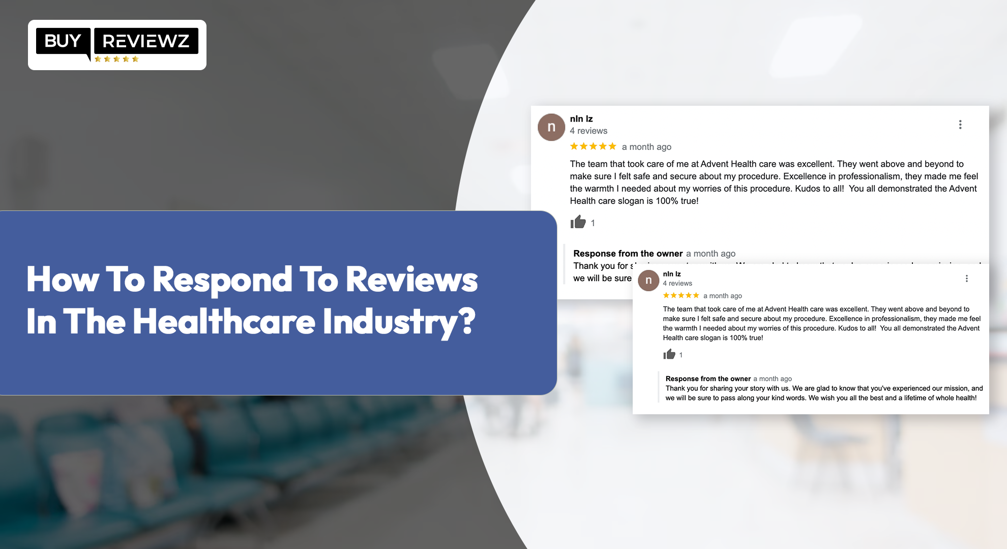 How To Respond Reviews in Healthcare Industry