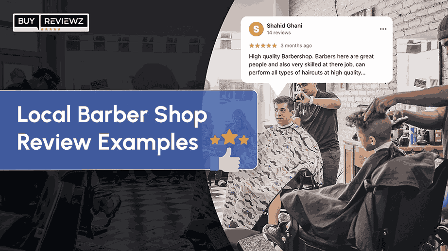 Local Barber Shop Review Examples