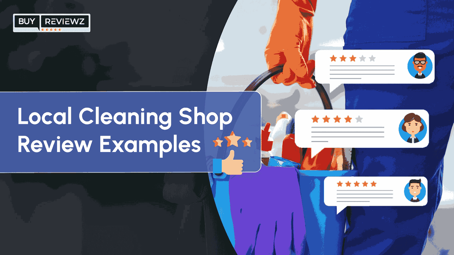 Local Cleaning Shop Review Examples