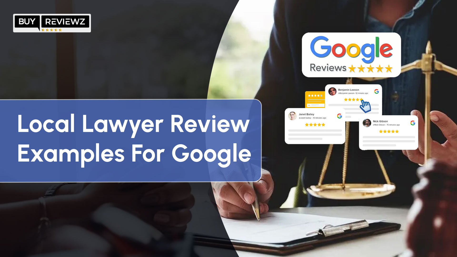 Local Lawyer Review Examples For Google