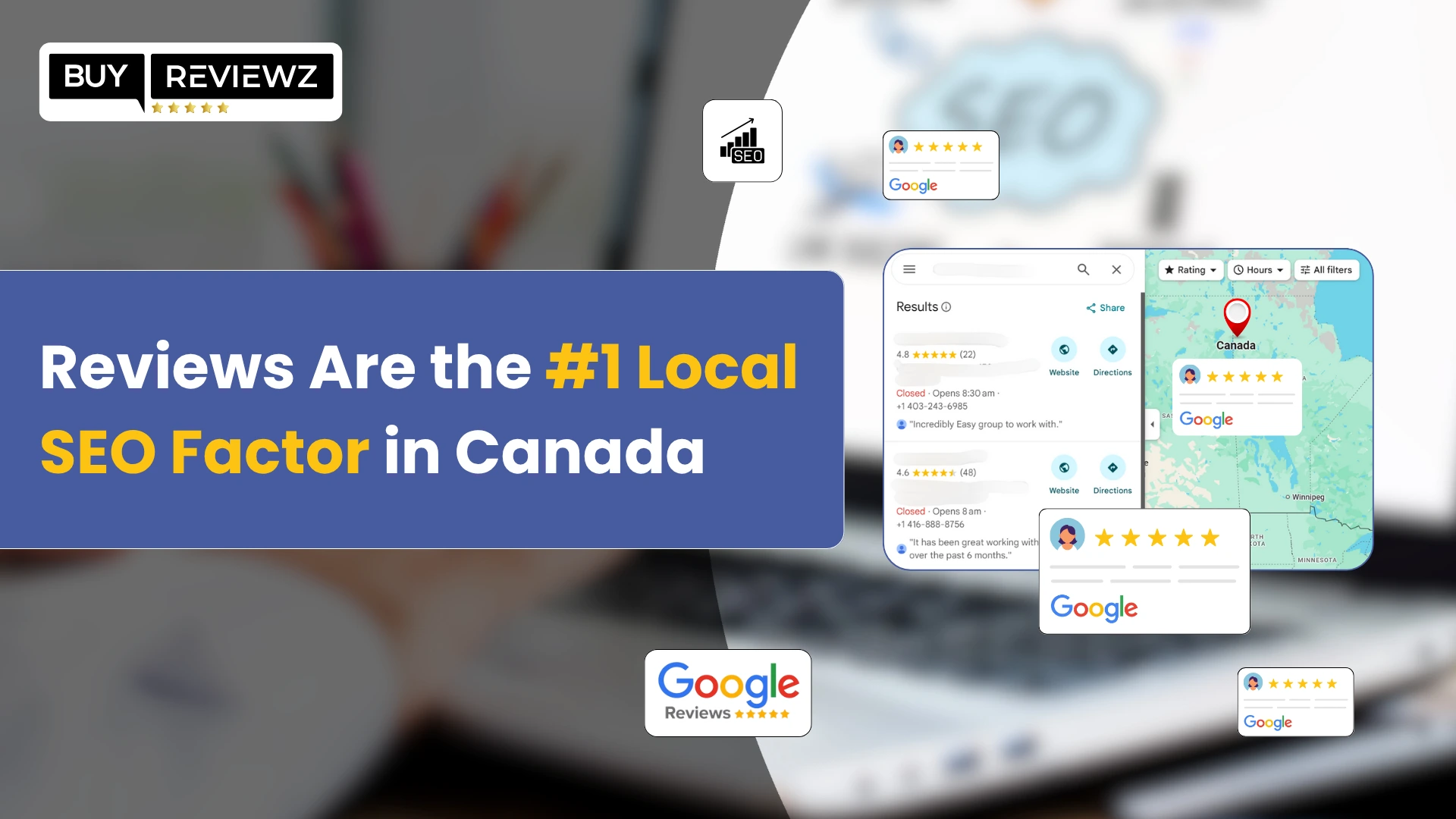 Reviews Are the #1 Local SEO Factor in Canada