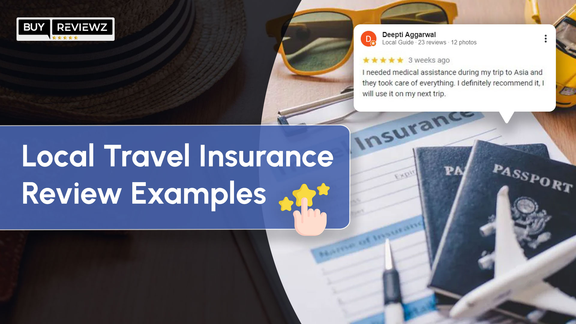 Local Travel Insurance Review Examples