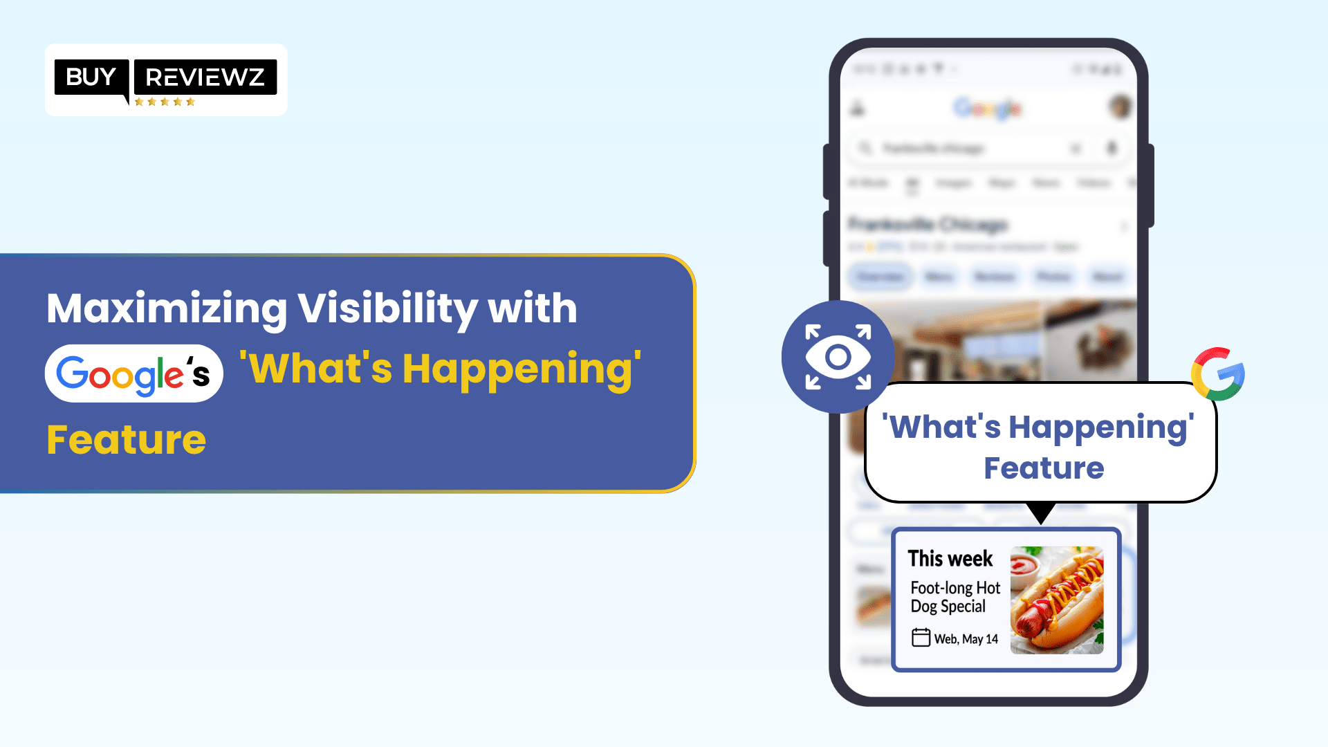 Boost Visibility with Google’s 'What’s Happening' Feature