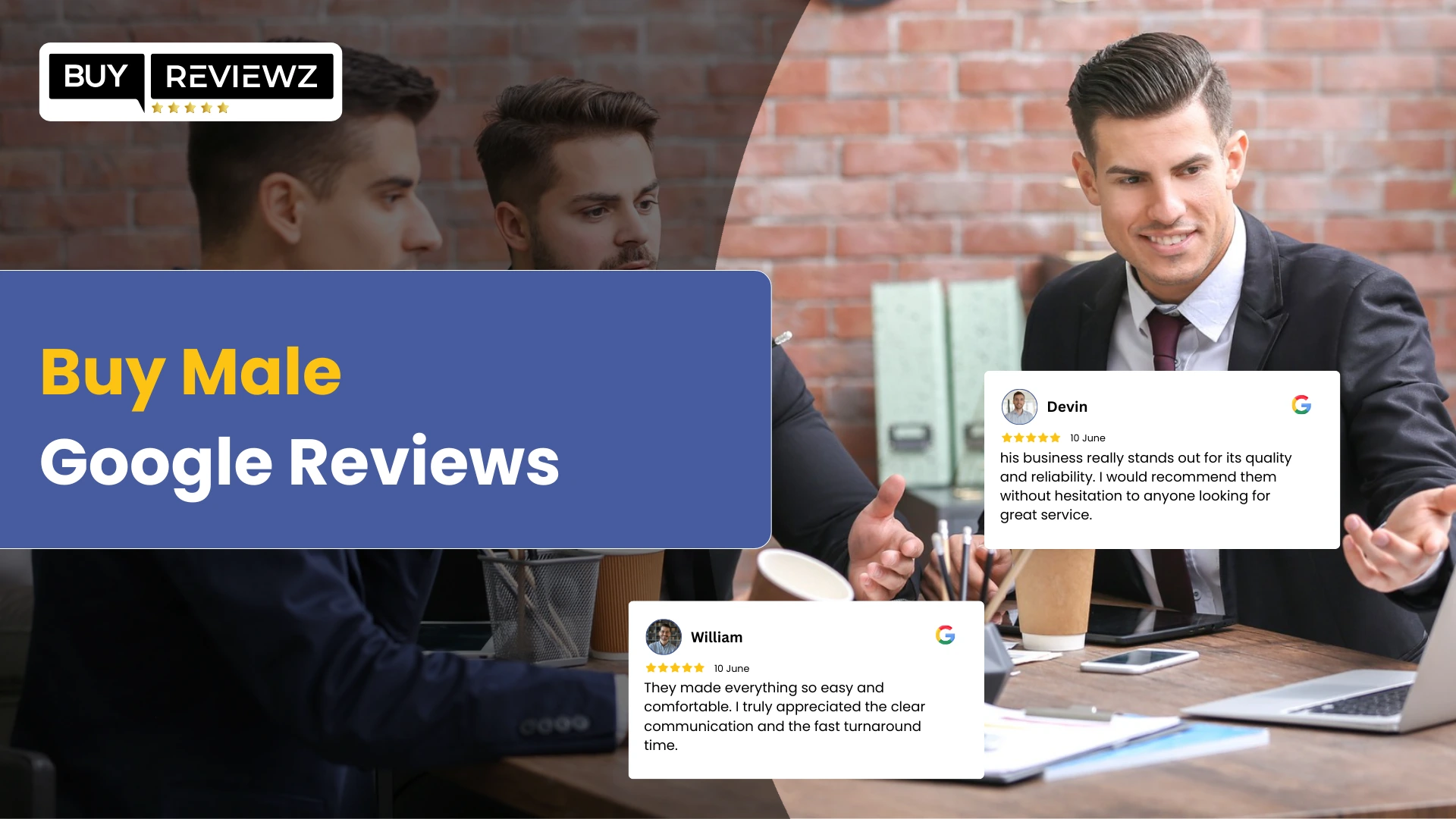 Buy Male Google Reviews